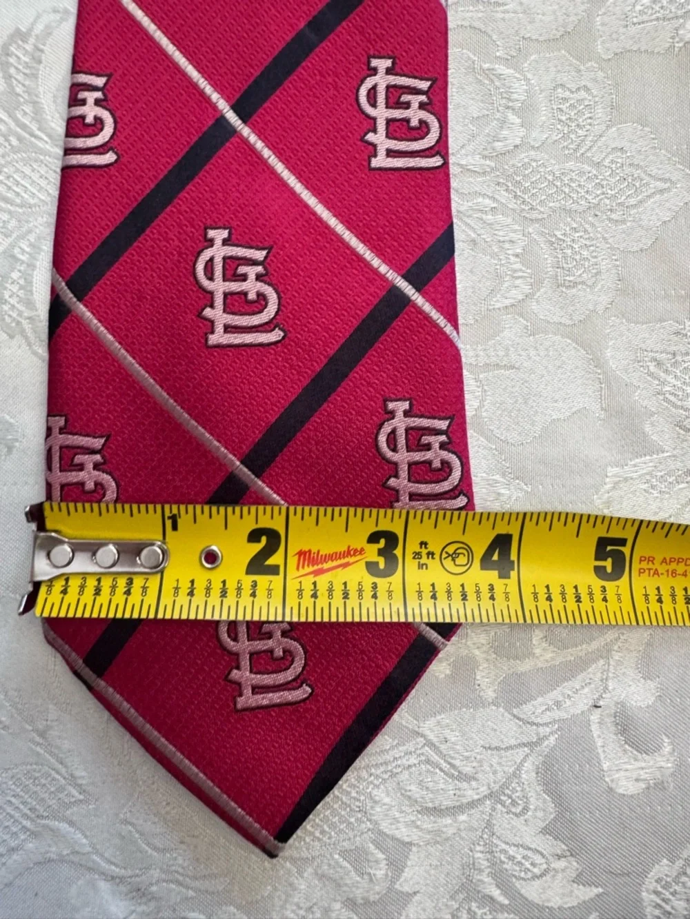 Eagles Wings St. Louis Cardinals Silk Neck‎ Tie Dad Novelty Sports Red Blue New